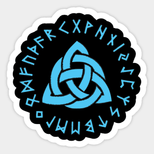 Vikings Trinity Celtic Knot Sticker